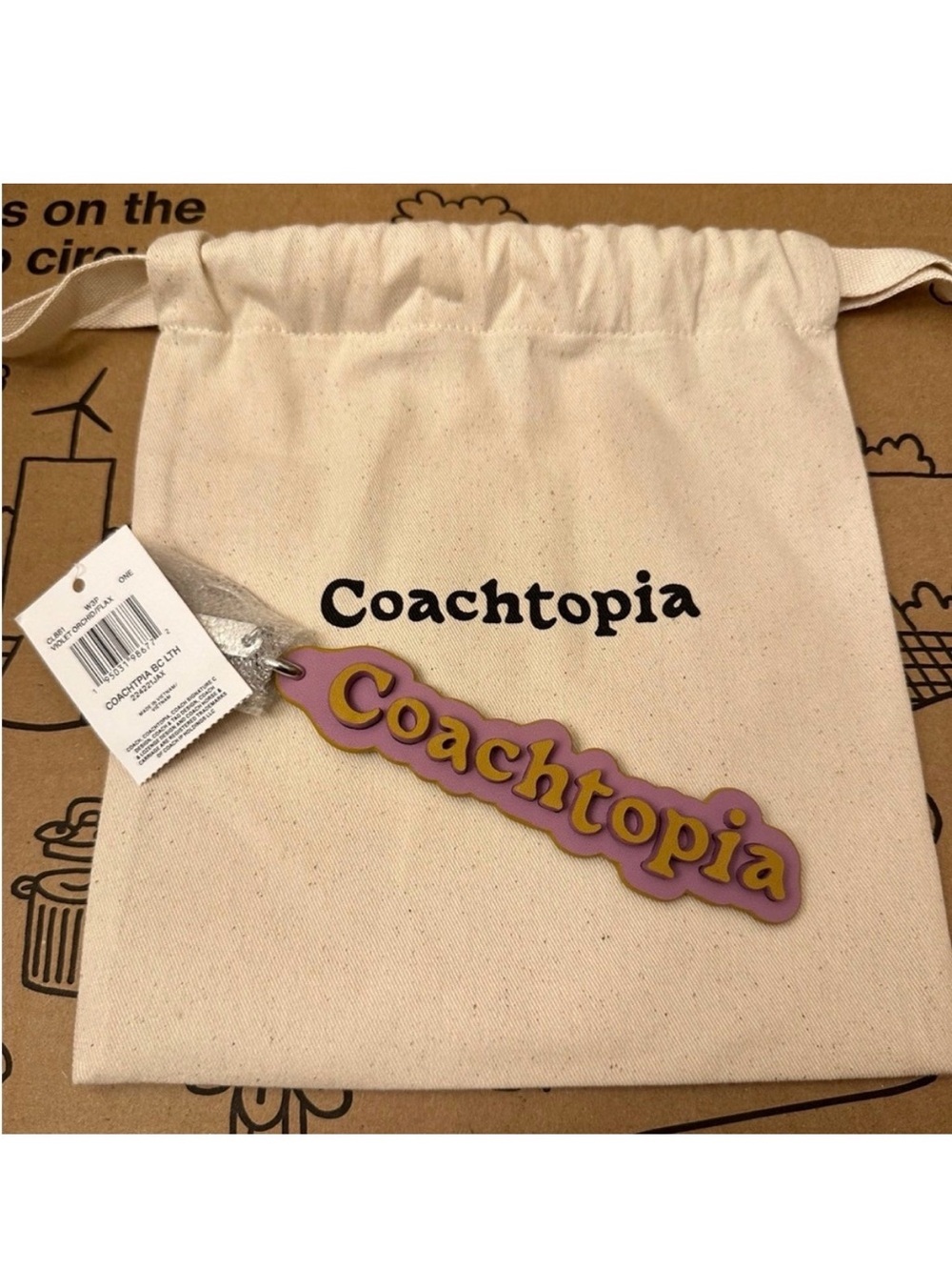 ❤️❤️❤️Coachtopia Bag charm ❤️❤️❤️